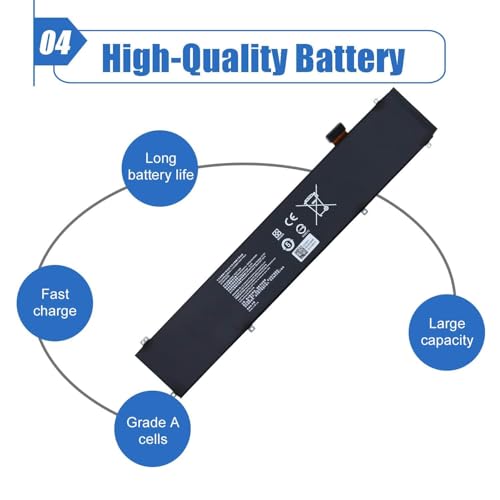 Image of RC30-0248 Laptop Battery Replacement for Razer Blade Advanced 15 2018 RZ09-02386 2019 RTX 2060 2020 RZ09-0330 2021 RZ09-0367 Series | 15.4V 5209mAh 80Wh | Compatible with RZ09-02386 RZ09-02888