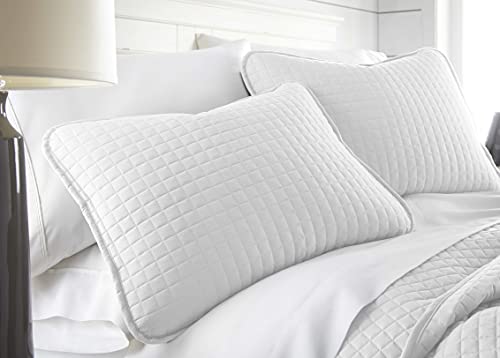 Southshore Fine Living, Inc. Quality Soft, Wrinkle & Fade Resistant Bedding Set, Oversized Quilt Cover Set With 1 Quilt Set And 2 Sham, 3 Pc, Bright White, King/California King #TOP4