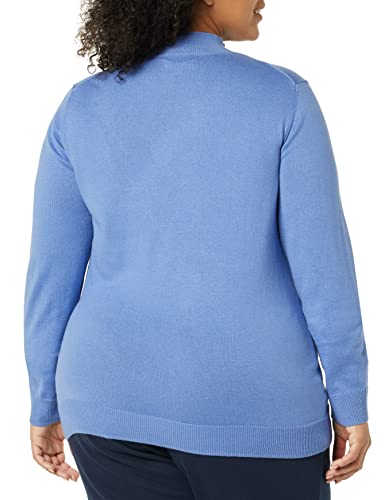 Image of Amazon Essentials Women's Lightweight Mock Neck Pullover Sweater, Regular Fit (Available in Plus Size)