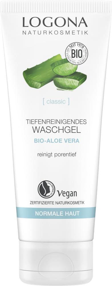 CLASSIC Tiefenreinigendes Waschgel Bio-Aloe Vera 6 x 100 ml
