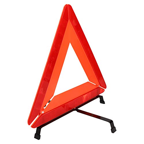 Grand triangle d'avertissement de danger réfléchissant homologué UE AB Tools R27.03