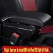 HTSM Coche Apoyabrazos para Citroen C4 Hatchback 2004-2010 Apoyabrazos Apoyabrazos Se Puede...