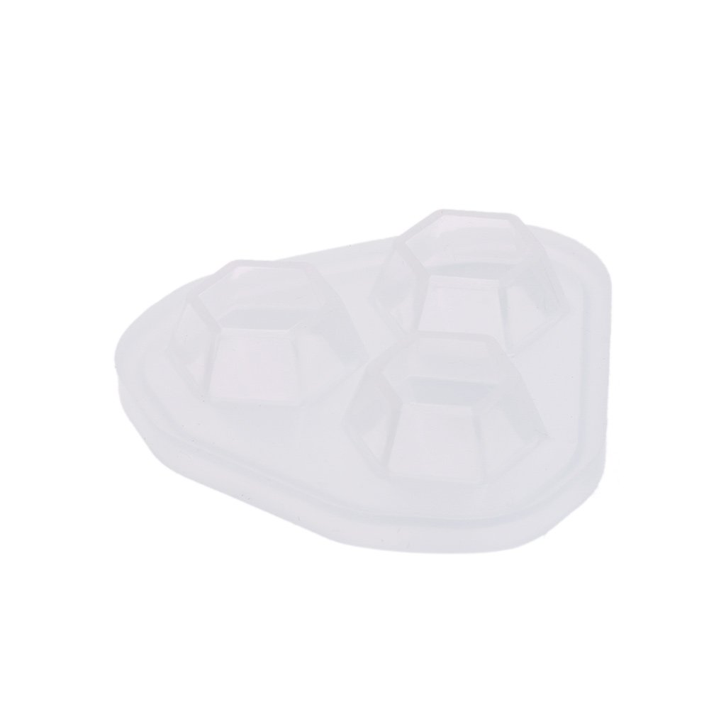 Hredyqw Crystal Epoxy Mold Silicone Mold for Pendant Shape Craft Mold Silicone Mould Jewelry Making Tool
