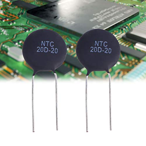 ULTECHNOVO Kit de Variedade de Resistor de 2 Unidades Ntc20d-20 Kit de Resistor de Capacitor de Term