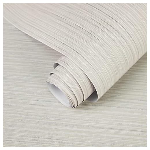 Hode Vinilo Adhesivo Para Muebles, Vinilo Decorativo Para Muebles y Papel Pintado Autoadhesivo Impermeable Amarillo Textura De Rayas Esmerilada 30×300cm