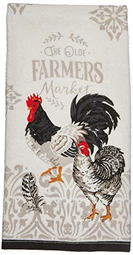 Herrschners Kay Dee Kitchen Towel, Cotton, Various, 16"x26"