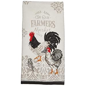 Kay Dee Designs Farmer's Market Rooster Terry Kitchen Towel, 16" x 26", Various Kay Dee Designs Farmers Market Rooster Terry Kitchen Towel 16 x 26 Various