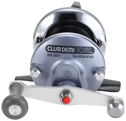 シマノ(SHIMANO) ベイトリール 黒鯛リール クラブデミ 10RL ブルー チヌ釣り ワカサギ釣り 穴釣り 6枚目
