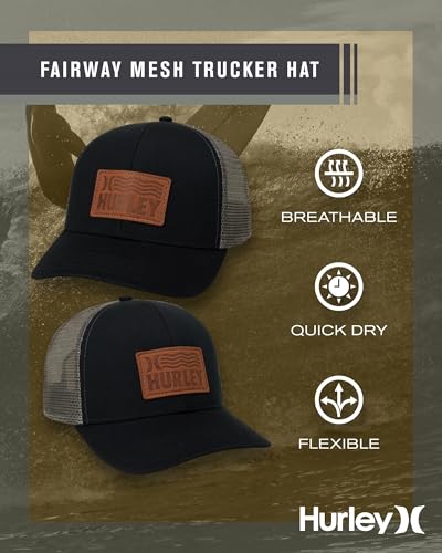 Hurley Men's M Fairway Trucker Hat Cap