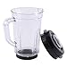 Pichet de coupe pour Magic Bullet Mug de rechange Pichet de mélange avec couvercle Pièces d'assemblage 1000ML pour Magic Bullet Mélangeur Mélangeur Juicer Magic Bullet