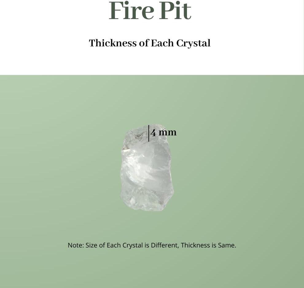 R H LIFESTYLE Crushed Glass/Fire Pits for Resin Art High Luster Fire Glass Used Specially for Resin Art/Geode Art Fire Pit Crafts (Aqua Clear 4mm, 400G)