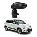 OMAC Mittelarmlehne Armlehne Mittelkonsole kompatibel mit Fiat 500L 2013-2017 PU-Leder Schwarz OMAC Mittelarmlehne Armlehne Mittelkonsole kompatibel mit Fiat 500L 2013-2017 PU-Leder Schwarz