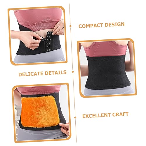 Faja lumbar ajustable gruesa y acolchada para deporte y uso diario miniatura 3