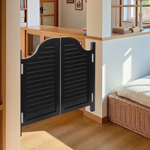 Podwójne wahadłowe drzwi do kawiarni z drewna sosnowego do wejścia do sklepu automatyczne zamykanie zawiasowych drzwi limuzynowych 3 kolorowe wykończenia 70 cm x 90 cm