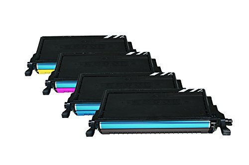 Rebuilt do Samsung CLX-6210 Toner zestaw ekonomiczny czarny, cyjan, magenta, Yellow - CLP-660B - na ok. 1 x 5500 i 3 x 5000 stron (5% pokrycia)