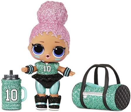 LOL Surprise All-Star BBs - Football Team - Sports Themed Sparkly Doll With 8 Surprises & Fashion Accessories - All-Star BBs Series 3 - Collectible Dolls For Girls Ages 3+