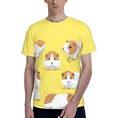 TCIYPILTD Cartoon Guinea Pig T Shirts Cover