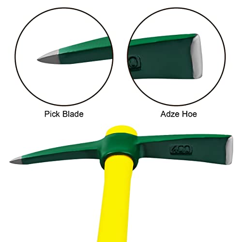 ZUZUAN Forged Adze Pick Mattock