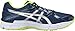 ASICS Men's Gel Excite 3 Running Shoe, Ink/Silver/Flash Yellow, 9.5 M US
