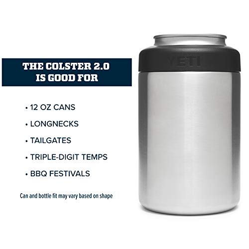 YETI Rambler 12 oz. Colster Can Insulator for Standard Size Cans, Stainless - image 4