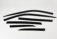 Vista 2 de Protectores de lluvia para Volvo XC90 2016-2022 (6 unidades) estilo cinta tintada humo