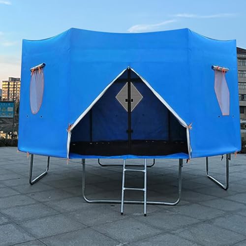 Trampolin Zelt, 306cm Trampolin Outdoor Zelt, Abdeckung, Trampolindach, Sonnenschutz Dach Anti-UV, Zubehör Als SchutzVor Wind Und Sonne