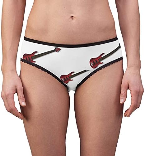 Big Neck Bass Guitar Panties, Big Neck Bass Guitar Underwear, Briefs, Cotton Briefs, Funny Underwear, Panties For Women