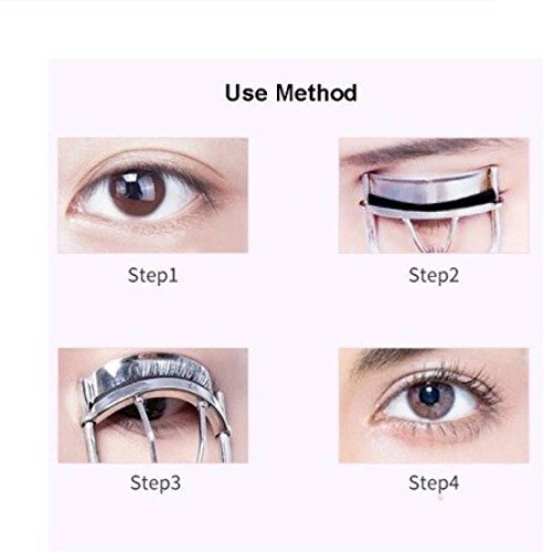 Urdhvamurti Premium Eye Lash Curler With Silicone Pressure Pad USB Rechargeable Electric Eyelash Curler (Multi Colour) 3