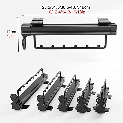 Cintre extensible pour vêtements en acier avec suspension robuste