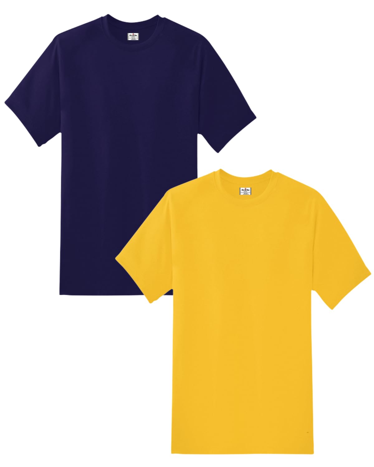 Unisex Regular Fit Pure Cotton Tshirts Combo of 2 Solid Color Tshirt. Men's Solid Cotton T Shirt. Plain Tshirts Mens Combo-picture-36