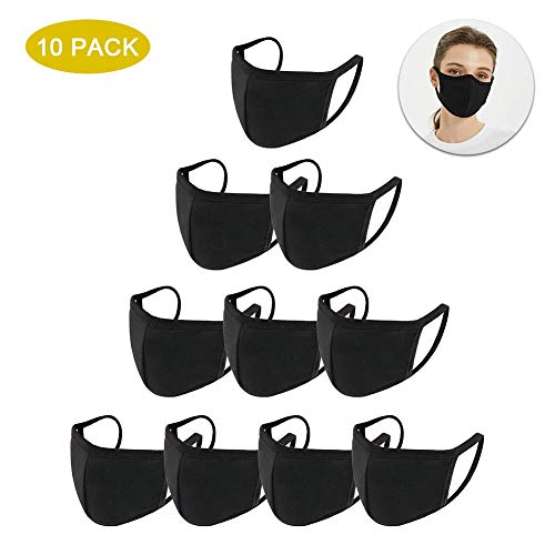 100% Cotton Anti-dust Mouth Face Protect Bandana Balaclavas, 2-layer Unisex Reusable Fashion Washable