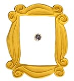 Handmade with Love by Fatima. Yellow Frame. It Includes a PEEPHOLE STICKER, It has Also Two Side...