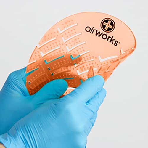 Hospeco - CC-007 Airworks AWUS007-BX Urinal Deodorizer Screen Mango Orange (Box of 10) - Thumbnail 3