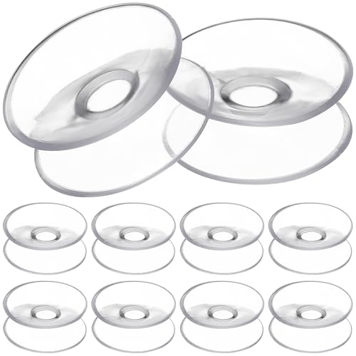 Ventouses double face transparentes et repositionnables pour vitres et surfaces planes - 2