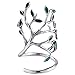 Helen de Lete Innovative The Tree Of Life Sterling Silver Open Ring for Both Women and Men