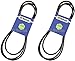 2 Pack Stens 265-835 OEM Replacement Belt Fits Simplicity 1703466SM