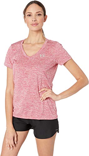 Image of Under Armour Womens Tech V-Neck Twist Short-Sleeve T-Shirt