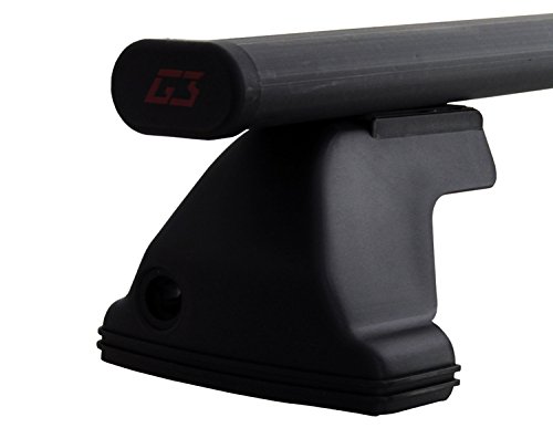 G3 CI14H11+AZ03060023 - Box da Tetto KRONO 400 + Barre PORTATUTTO in Acciaio Modello Pacific per Auto con Tetto Liscio