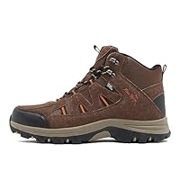 Peter Storm Men's Buxton Mid Walking Boot with High Traction Rubber Sole & Speed Lacing, Waterproof, Breathable (Brown, UK Footwear Size System, Adult, Men, Numeric, Medium, 9)