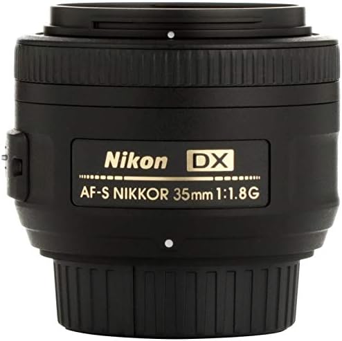 Nikon AF-S DX NIKKOR 35mm f/1.8G Lens with Auto Focus for Nikon DSLR Cameras