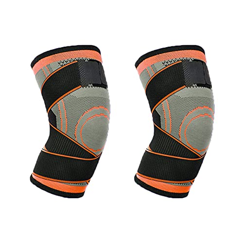 Bandage genou arthrite avec maintien élastique et compression