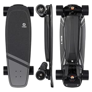 Tynee Mini 3 Belt Motor Electric Skateboard with Remote,31 mph top Speed, Up to 26 Miles Range, 850W*2 Belt Motors,Suitable for Adults & Teens,6 Months Warranty