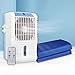 Mata chłodząca, Mini mała klimatyzacja Chłodnica wodna na materac chłodzący do pokoju, przenośny wentylator chłodzący Materac chłodniczy do domu z pilotem, pojedynczy