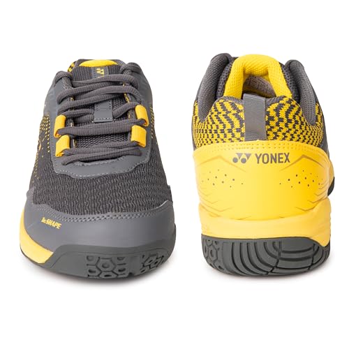 Image of YONEX Velo 100-i Badminton Shoes | Made in India | Ideal for Badminton,Squash,Table Tennis,Volleyball | Non-Marking Sole | TRU Cushion | Ergo Shape | Hexagrip |