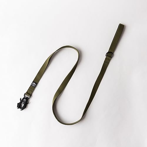 Operation Good Boy Tactical Leash (Green) - Durable, Strong, and Comfortable - Heavy Duty Aviation Aluminum Clip with 360 Degree Swivel - Veteran Owned and Operated - Image 3