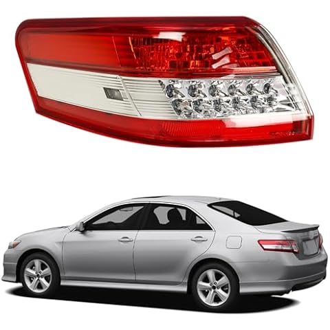 labwork Left Tail Light for 2010-2011 Camry Cover