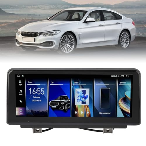 Rádio estéreo para carro, desempenho estável, alta definição, oito núcleos, CPU sem fio, CarPlay, te