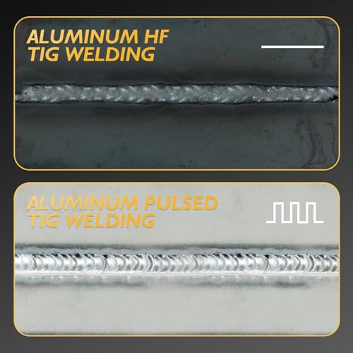 Image of TOOLIOM 6-in-1 AC /DC TIG Welder with Pulse, 110V /220V Dual Voltage | AC TIG /DC TIG /AC Pulsed TIG /DC Pulsed TIG /Stick /TIG Spot modes, large digital display