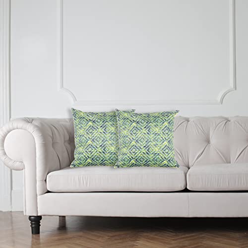 Image of Velvet Printed Cushion Cover (Set of 2) | Home Decor Cushion Cover for Bed /Sofa /Chair | Sofa Cushion Cover | Square Cushion Cover (18X18 INCH) Multicolor