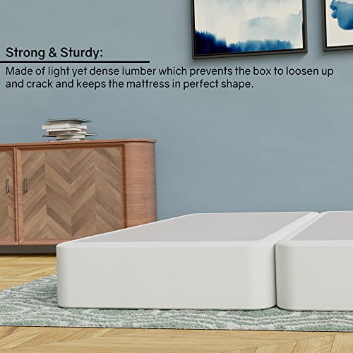 Mattress Solution 480Y-5/0-3LPS Fully Assembled Wood Split Low Profile Traditional Box Spring / Foundation thumb #2